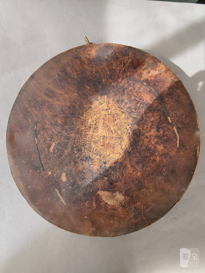 A PARCEL GILT-COPPER MANDALA - 图8